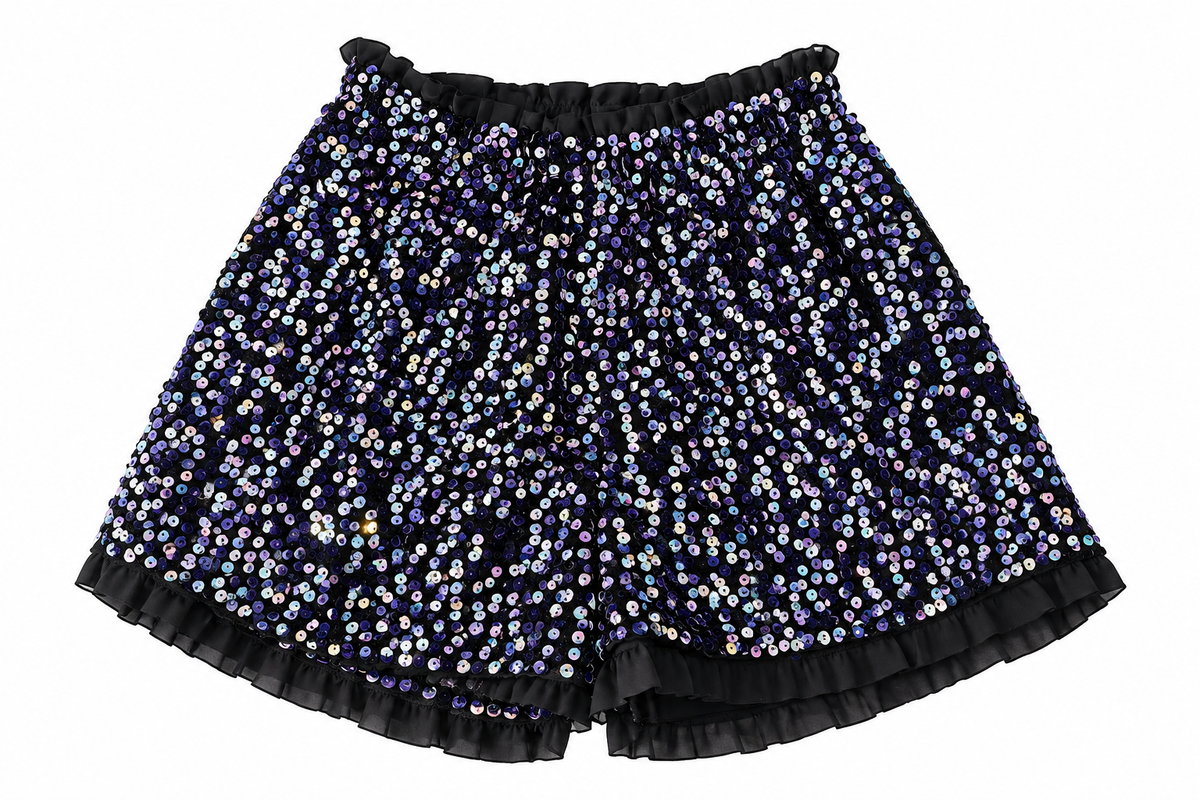 Set niña 3 piezas con lentejuelas y chamarrita
