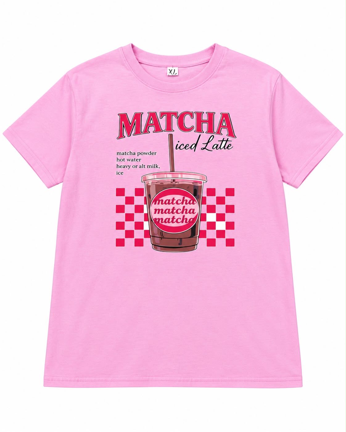 Blusa dama Pink Matcha Vibes 🍵💗
