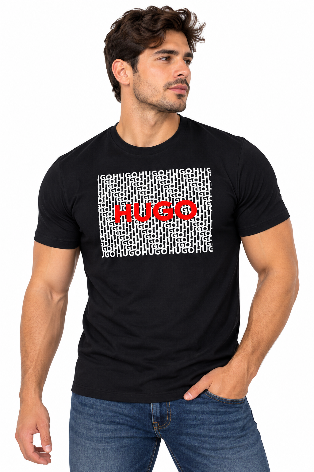 Playera Caballero Urban Style con Estampado Frontal