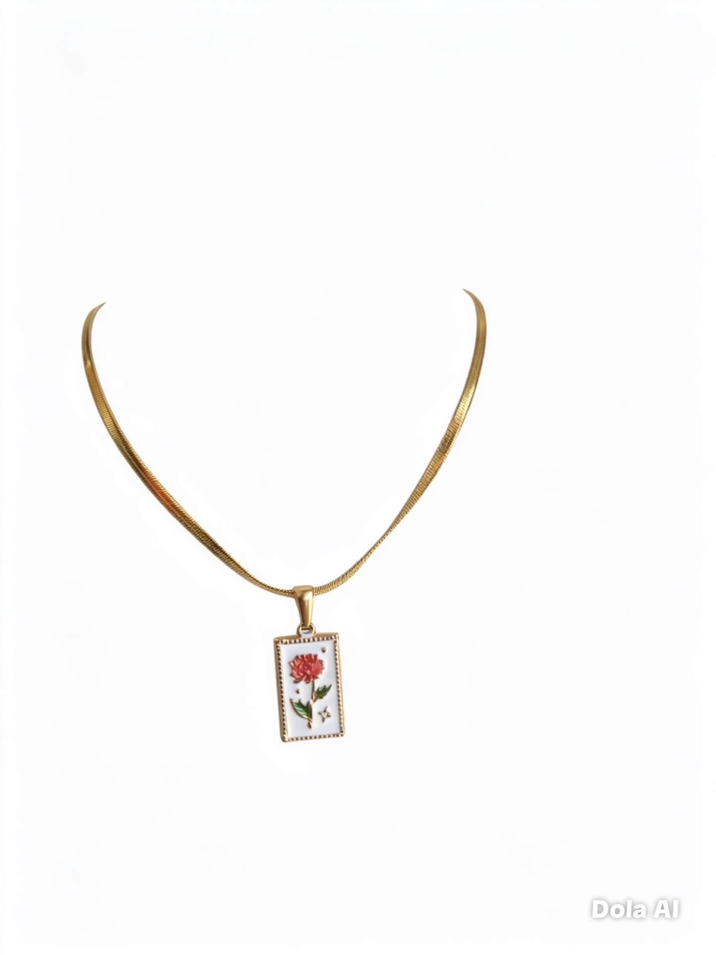 COLLAR ACCESORIO DAMA FLOR
